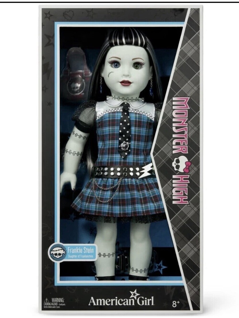 American Girl x Monster High Frankie Stein 18” Doll Limited Edition PRESALE